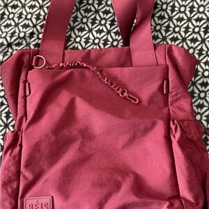 BEIS Sport Tote - Burgundy